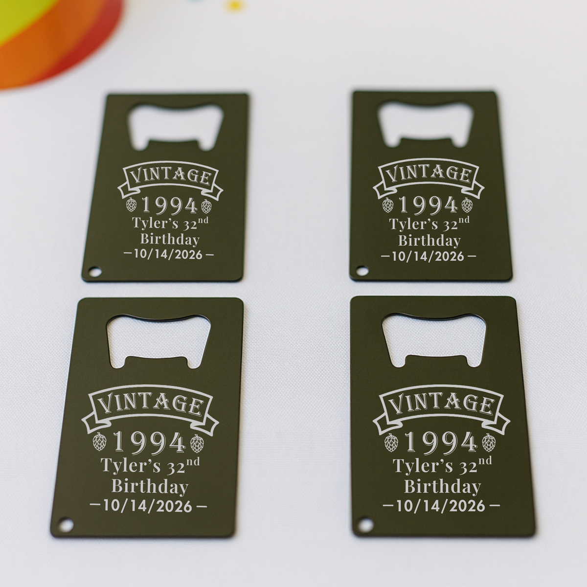 Birthday Bottle Openers