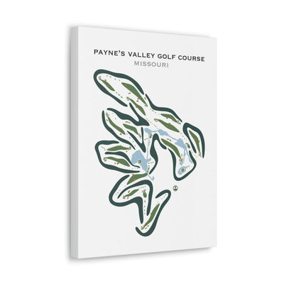 Payne's Valley Golf Course, Missouri - Printed Golf Courses