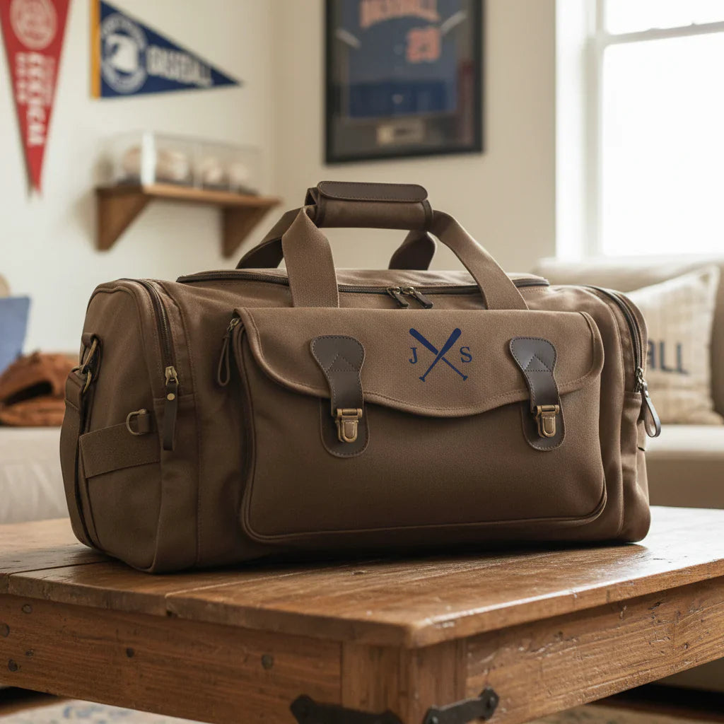 Baseball Duffle Bag Customized