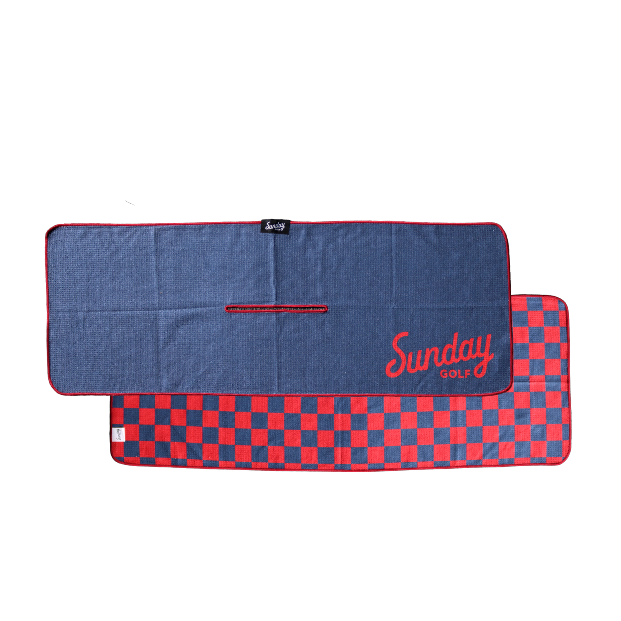Tailgate Golf Towel | Navy & Red