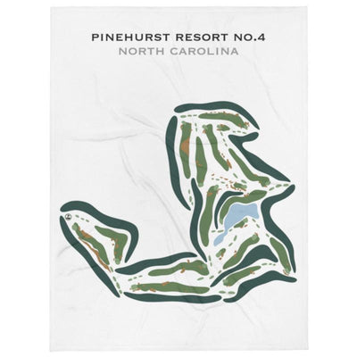 Pinehurst Golf Course No. 4, North Carolina - Printed Golf Courses
