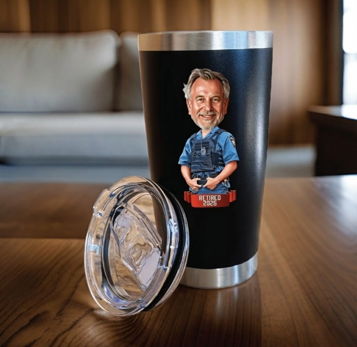 Badge Of Honor Police Officer Tumbler