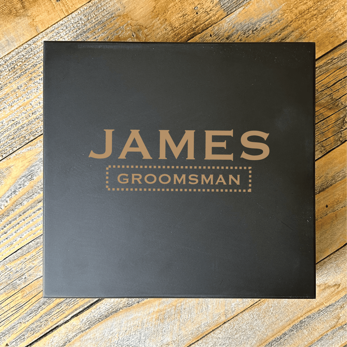 Unique Personalized Premier Groomsman Gift Set Customized Gifts for Men by Groovy Guy