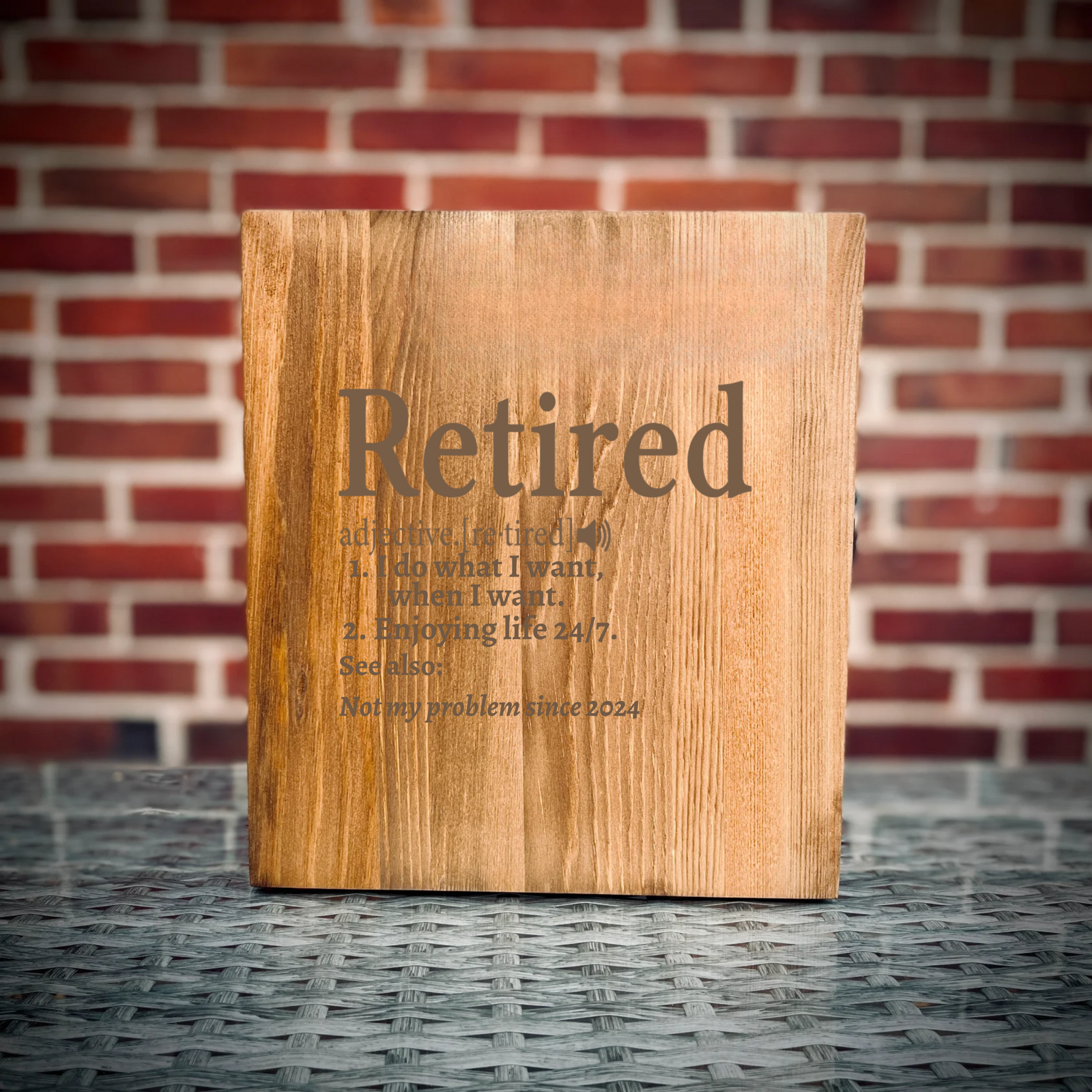 Retirement Decanter Set