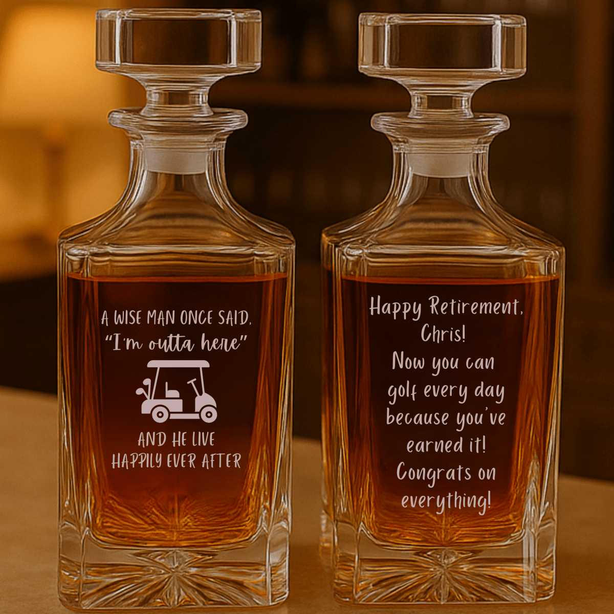 Unique Personalized Cruising Into Retirement Customized Retirement Gifts for Men by Groovy Guy
