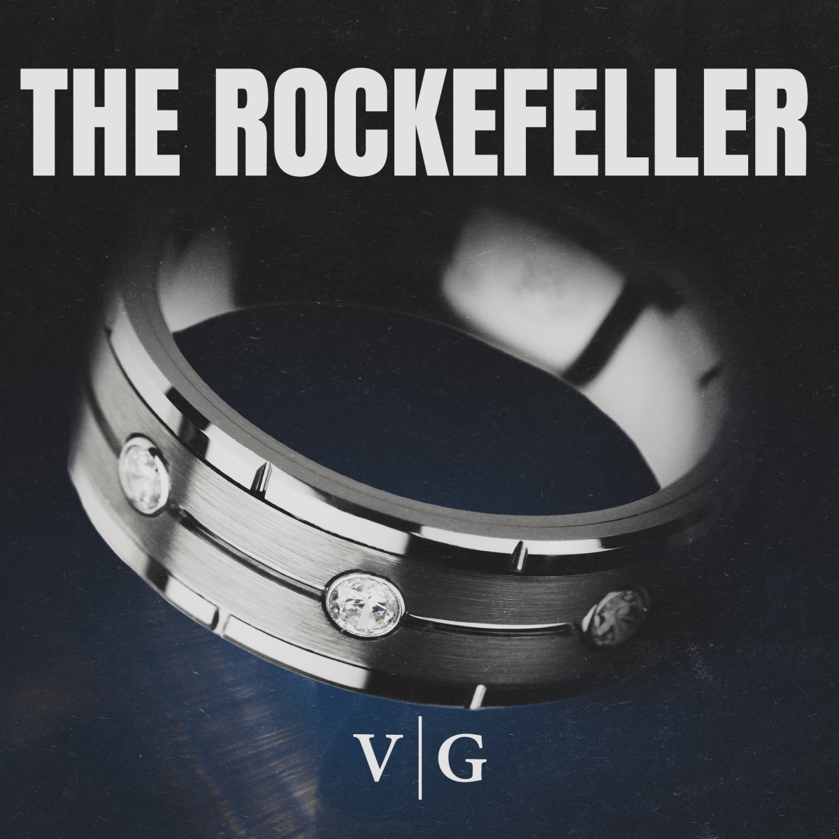 Unique Personalized The “Rockefeller” Ring Customized Gifts for Men by Groovy Guy