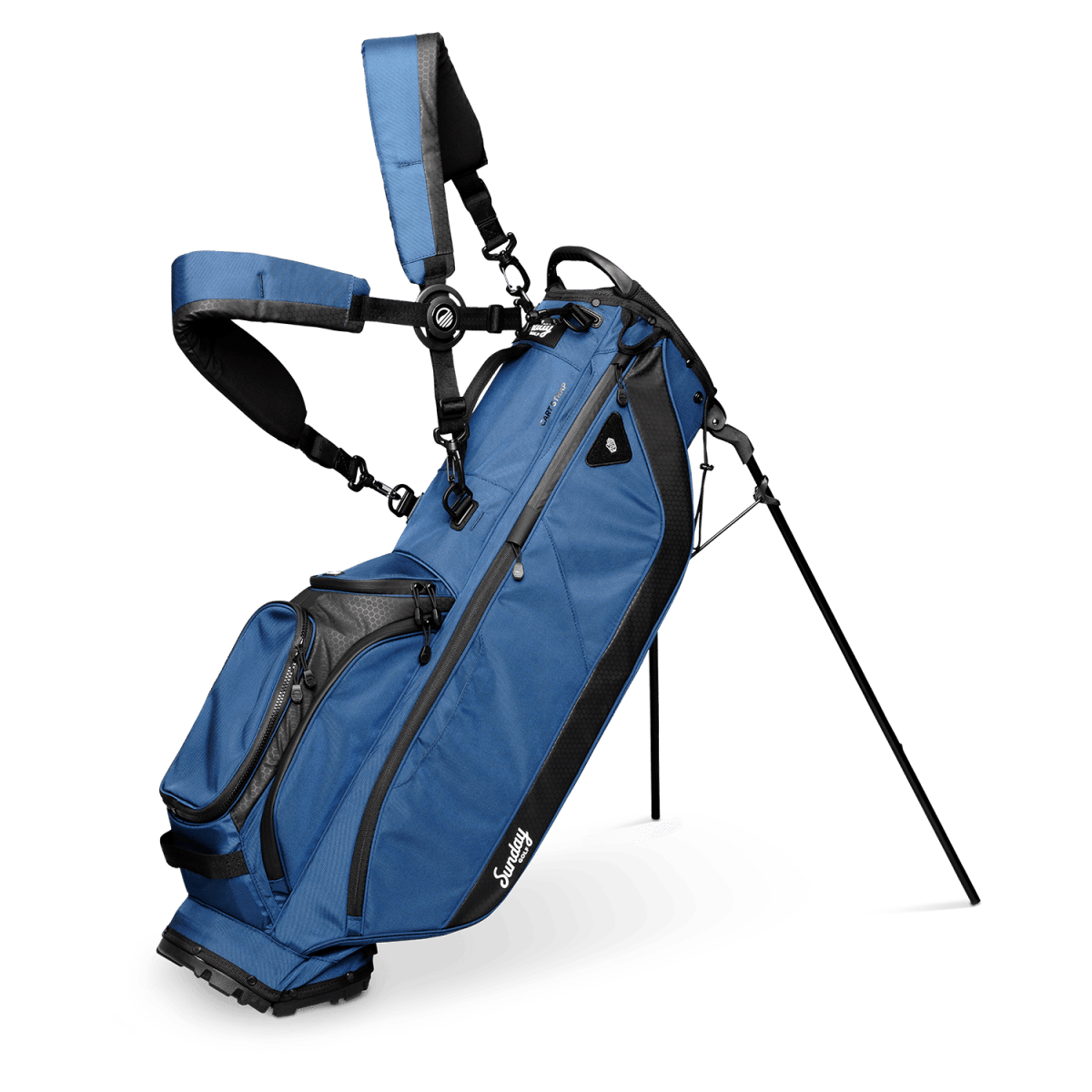 Unique Personalized RYDER 23 | Navy Blue Lightweight Stand Bag Customized Golf RYDER 23 Gifts for Men by Groovy Guy
