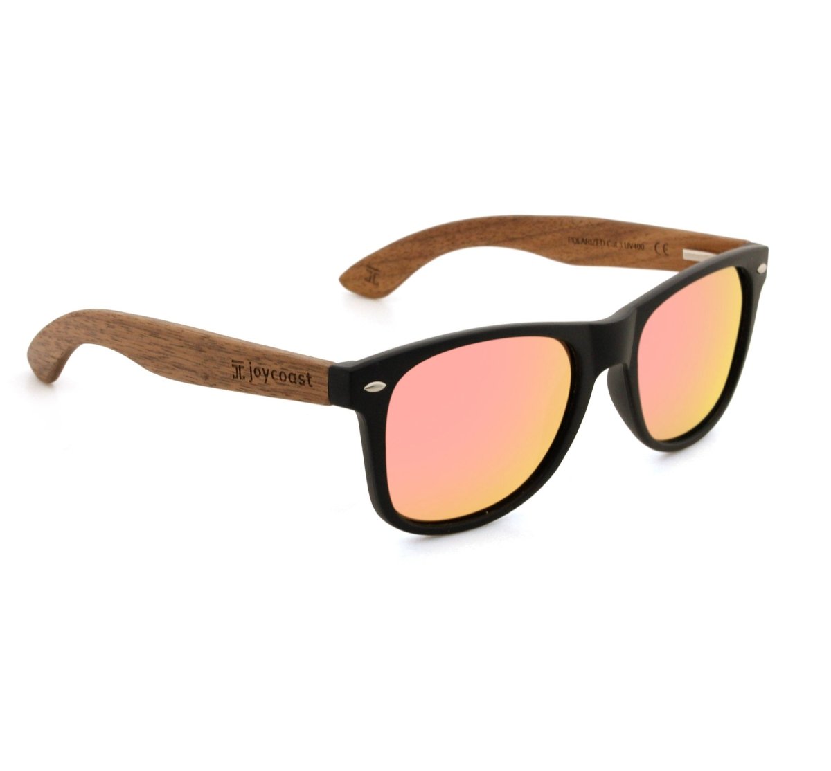 Unique Personalized Mozz | American Walnut Sunglasses Customized Wooden Sunglasses Gifts for Men by Groovy Guy