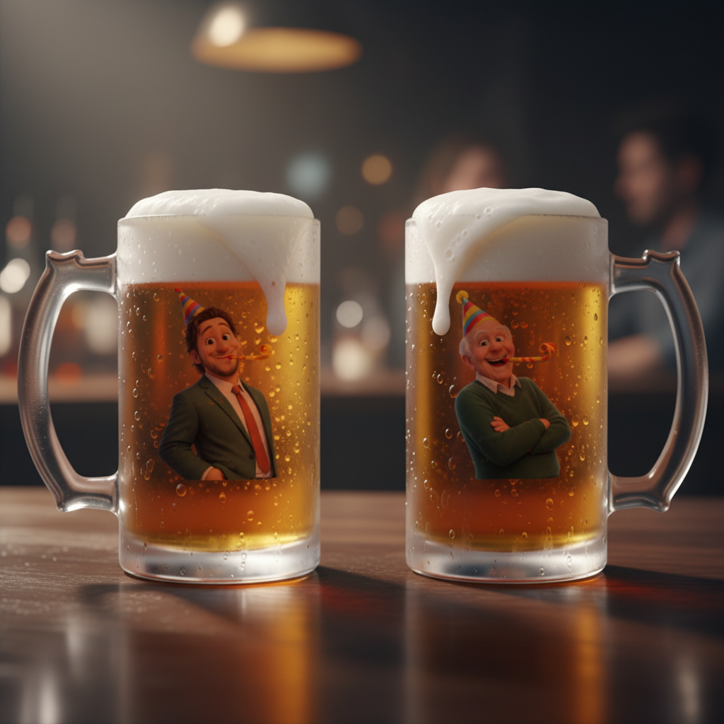 Birthday Party Beer Mug