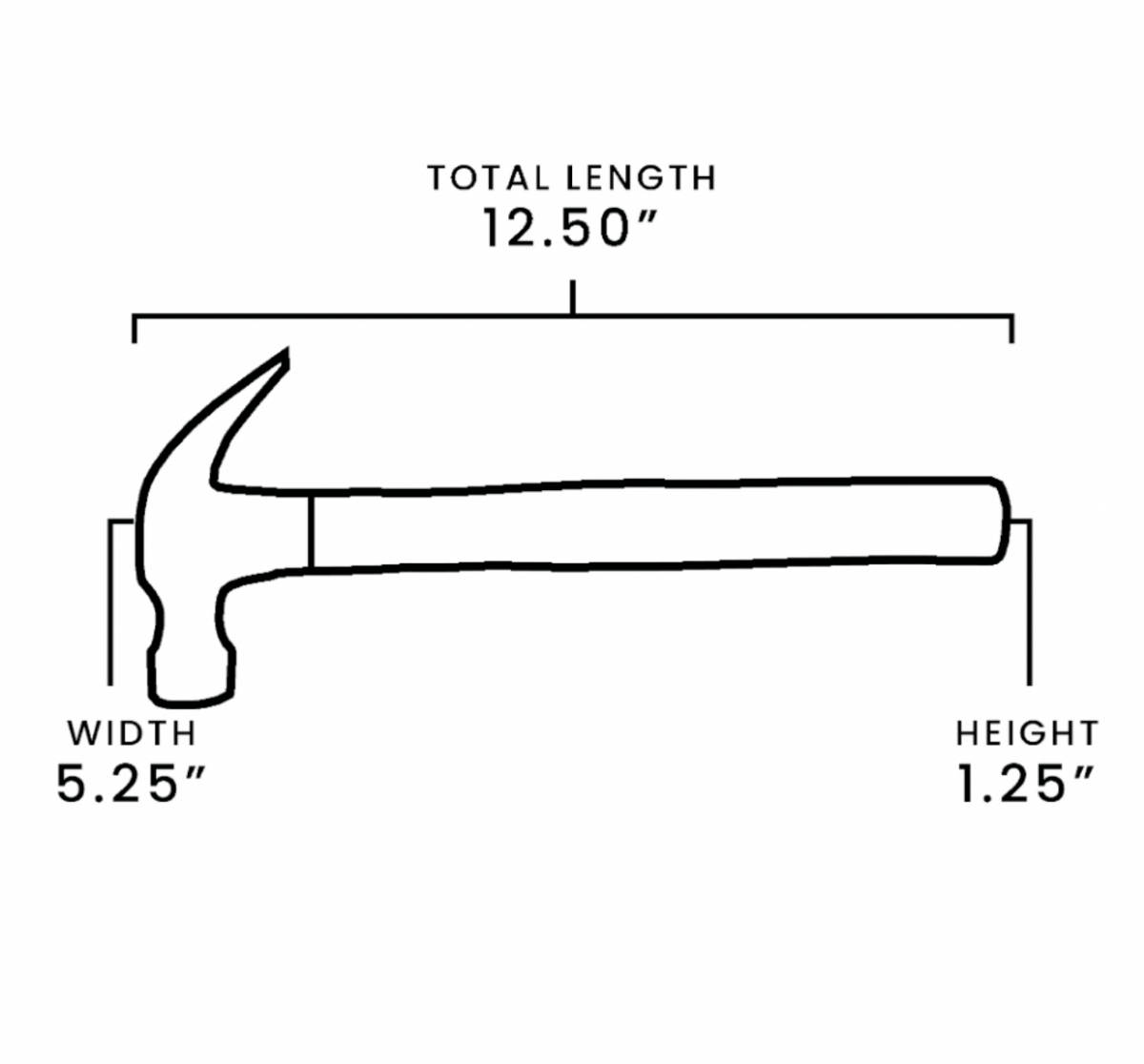 Unique Personalized Dads Hammer Customized Gifts for Men by Groovy Guy