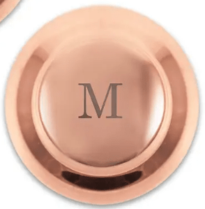 Unique Personalized Copper Cocktail Shaker Customized Bar Gifts for Men by Groovy Guy