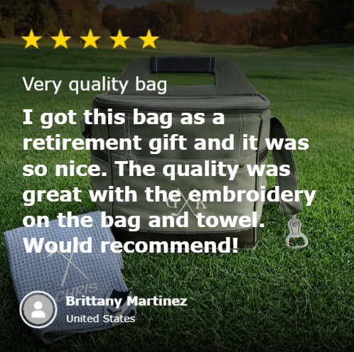 Unique Personalized Personalized Par - Tee Golf Gift Set Customized Golf Lasers Gifts for Men by Groovy Guy