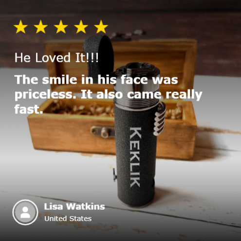 Unique Personalized Custom Monogrammed Cigar Lighter Customized Cigar Lighter Gifts for Men by Groovy Guy