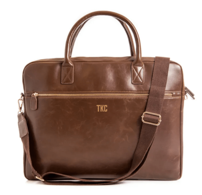 Unique Personalized Boss's Briefcase Customized Duffel Bags Gifts for Men by Groovy Guy