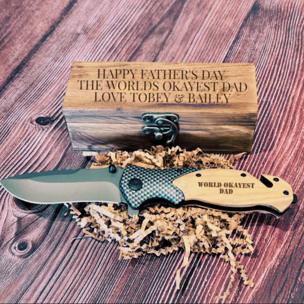 Unique Personalized Custom Occasions Cutter Customized Knife Gifts for Men by Groovy Guy