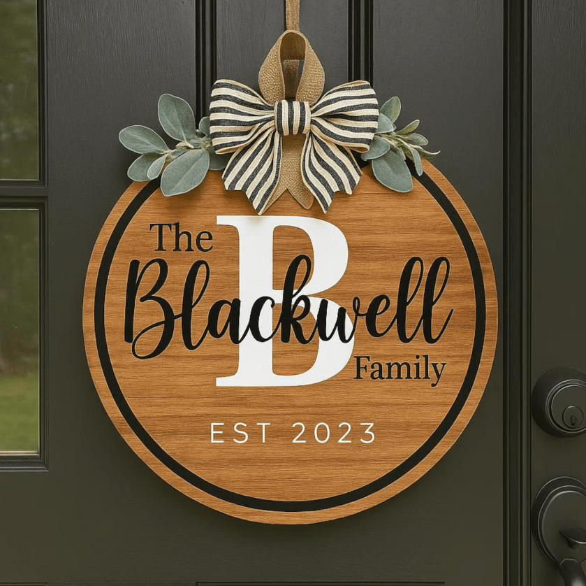 Unique Personalized Personalized Rustic Welcome Sign Customized housewarming gift Gifts for Men by Groovy Guy