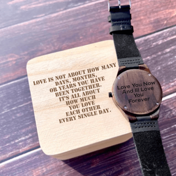 Wooden Watches Cute Watch Engraving Ideas Custom Engraved Men's