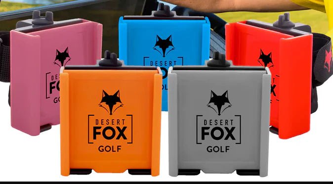Unique Personalized Custom Logo Phone Caddy Customized Golf Outing Gifts for Men by Groovy Guy