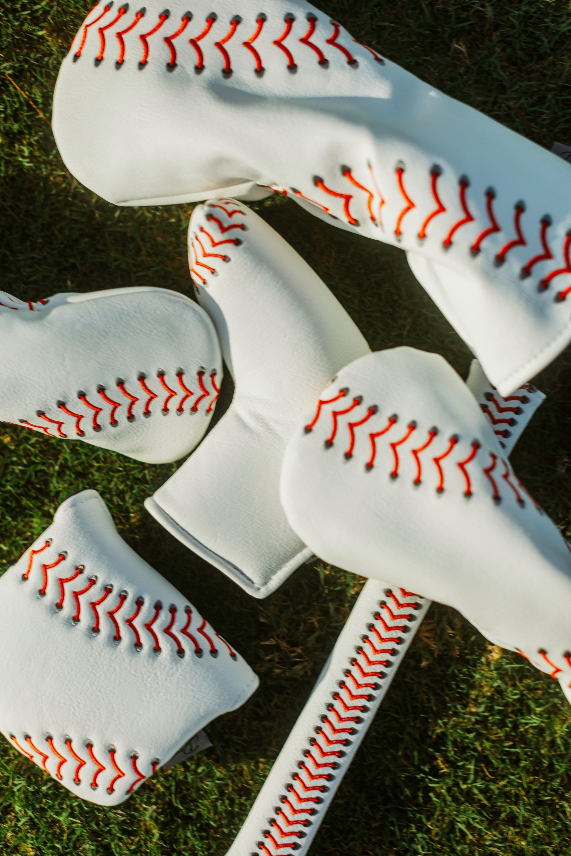 Baseball Seam Golf Head Cover