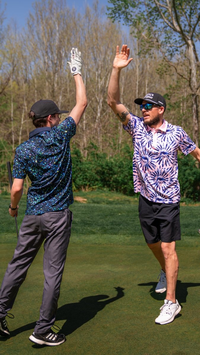 Unique Personalized Tie Dye Polo Customized Gifts for Men by Groovy Guy