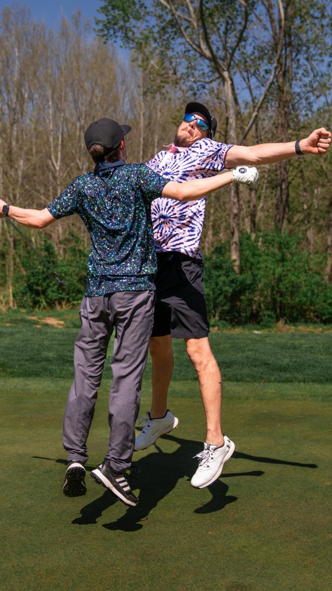 Unique Personalized Tie Dye Polo Customized Gifts for Men by Groovy Guy