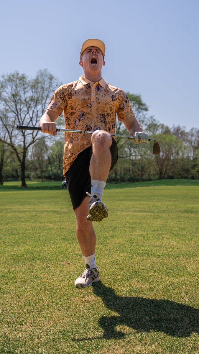 Unique Personalized Pirate Map Polo Customized Gifts for Men by Groovy Guy