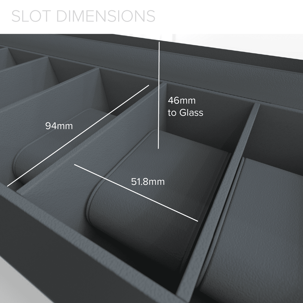 Unique Personalized Faux Crocodile Watch Box - 6 Slot Customized watch box Gifts for Men by Groovy Guy