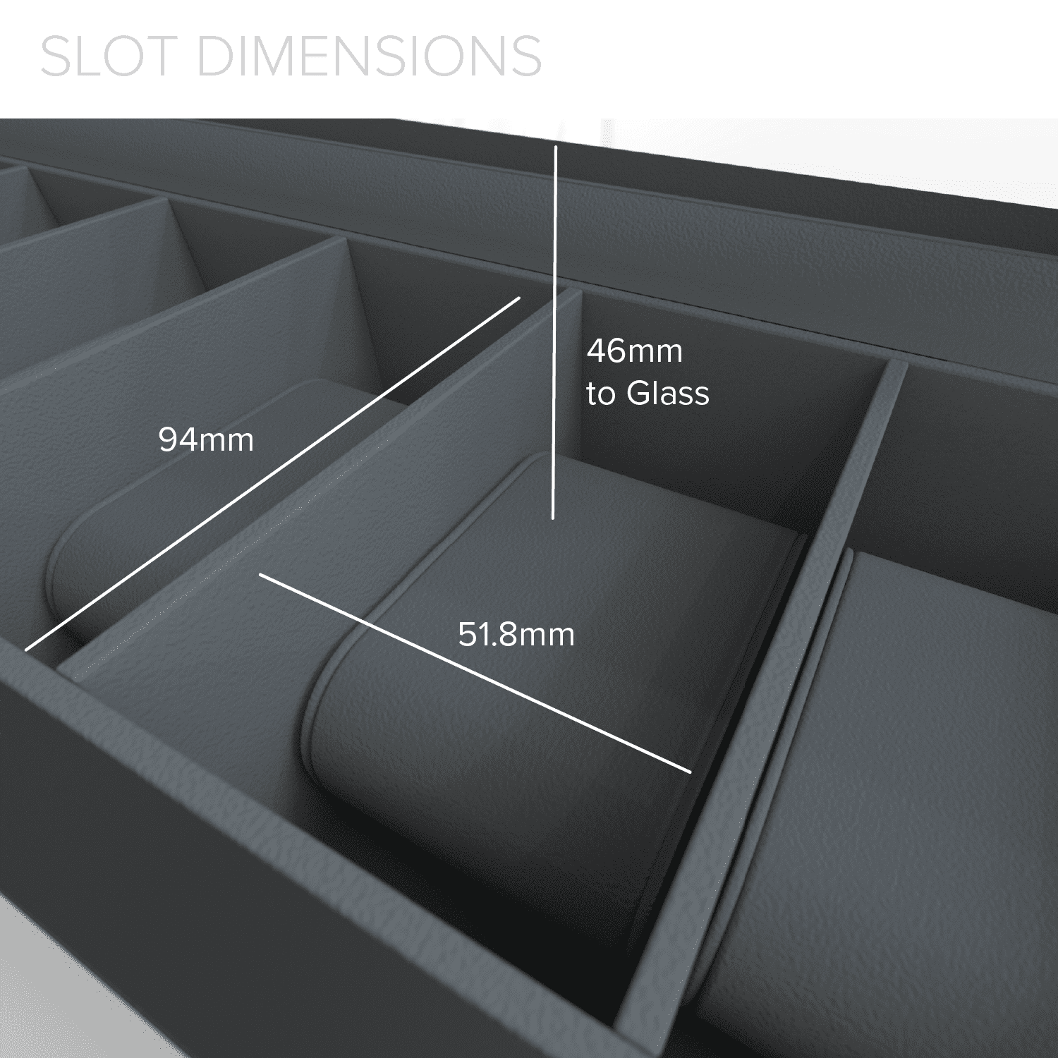 Unique Personalized Faux Crocodile Watch Box - 6 Slot Customized watch box Gifts for Men by Groovy Guy