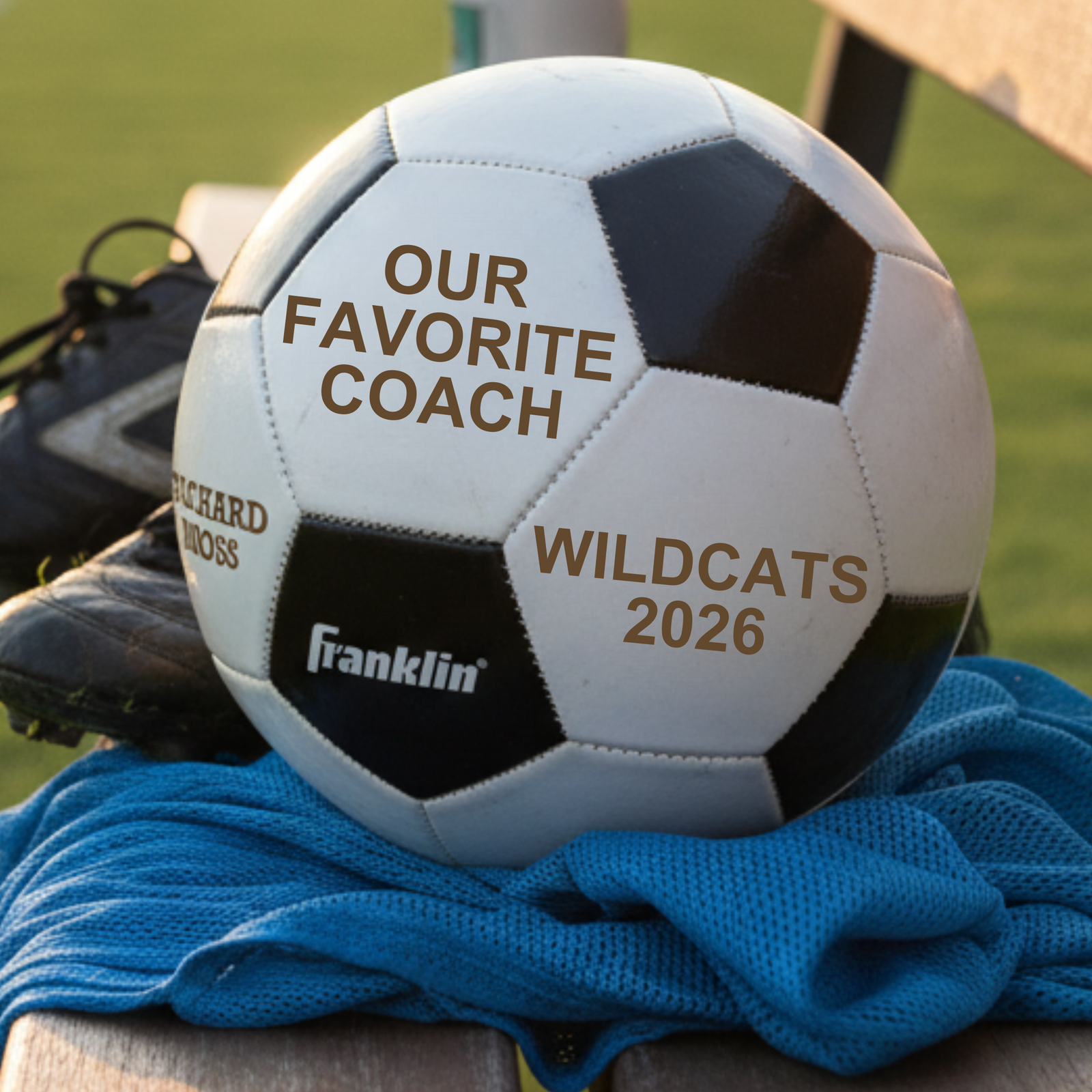 Coach of the Year Custom Soccer Ball
