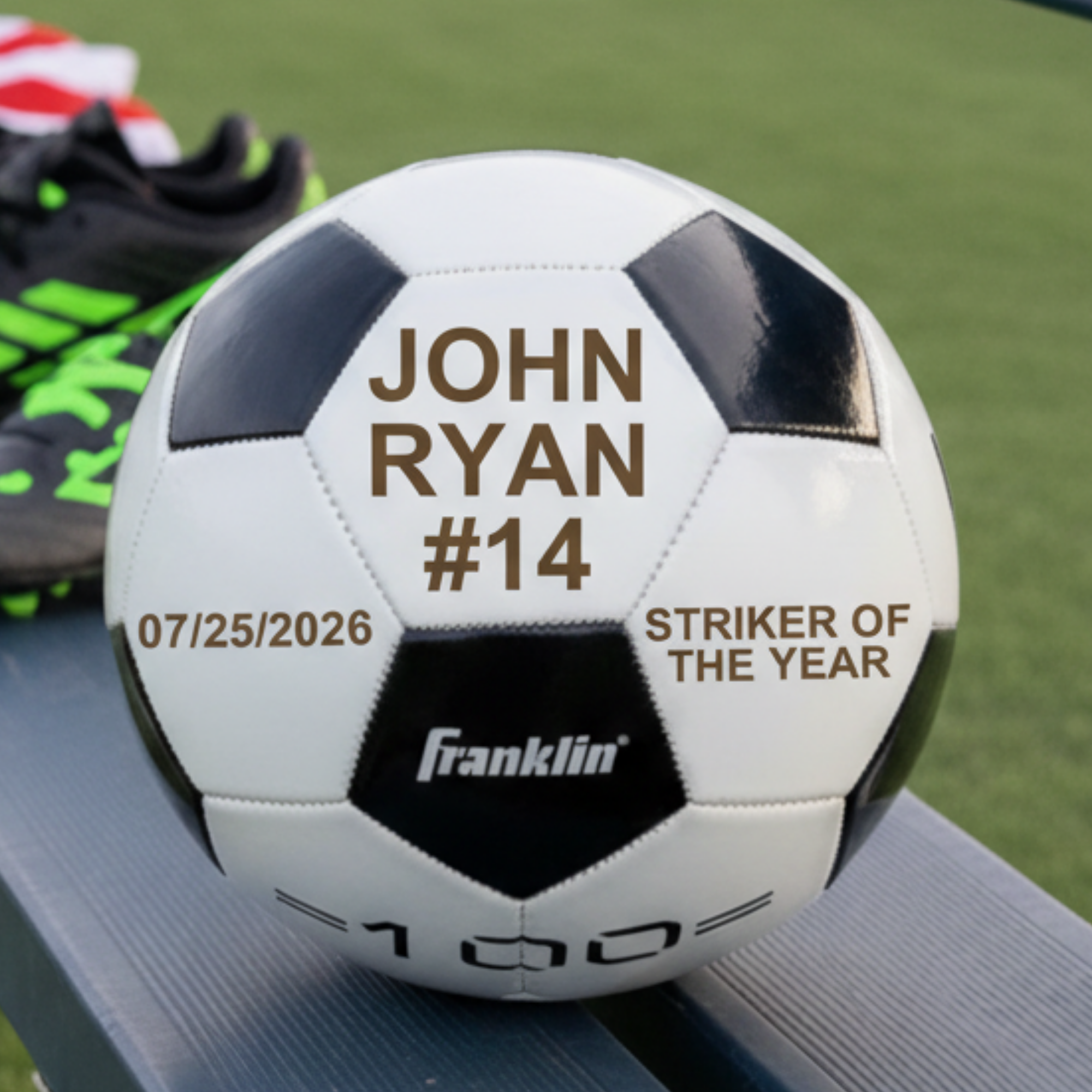 Personalized Signature Series Soccer Ball senior gift