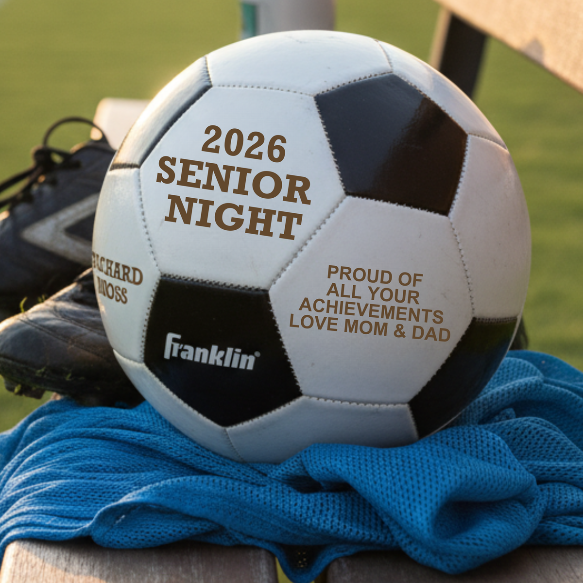 Senior Night Custom Soccer Ball