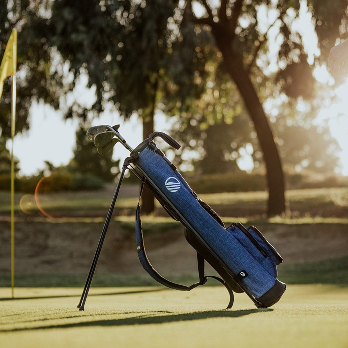 Unique Personalized THE LOMA | Cobalt Blue Par 3 Bag Customized Golf Bag Gifts for Men by Groovy Guy