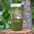 Military Green Basketball Tumbler With Swish And Score Design