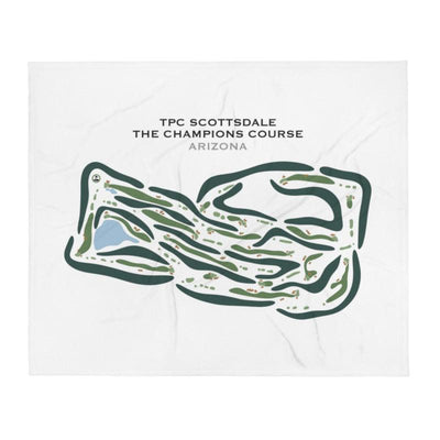 TPC Scottsdale The Champions Course, Arizona - Printed Golf Courses