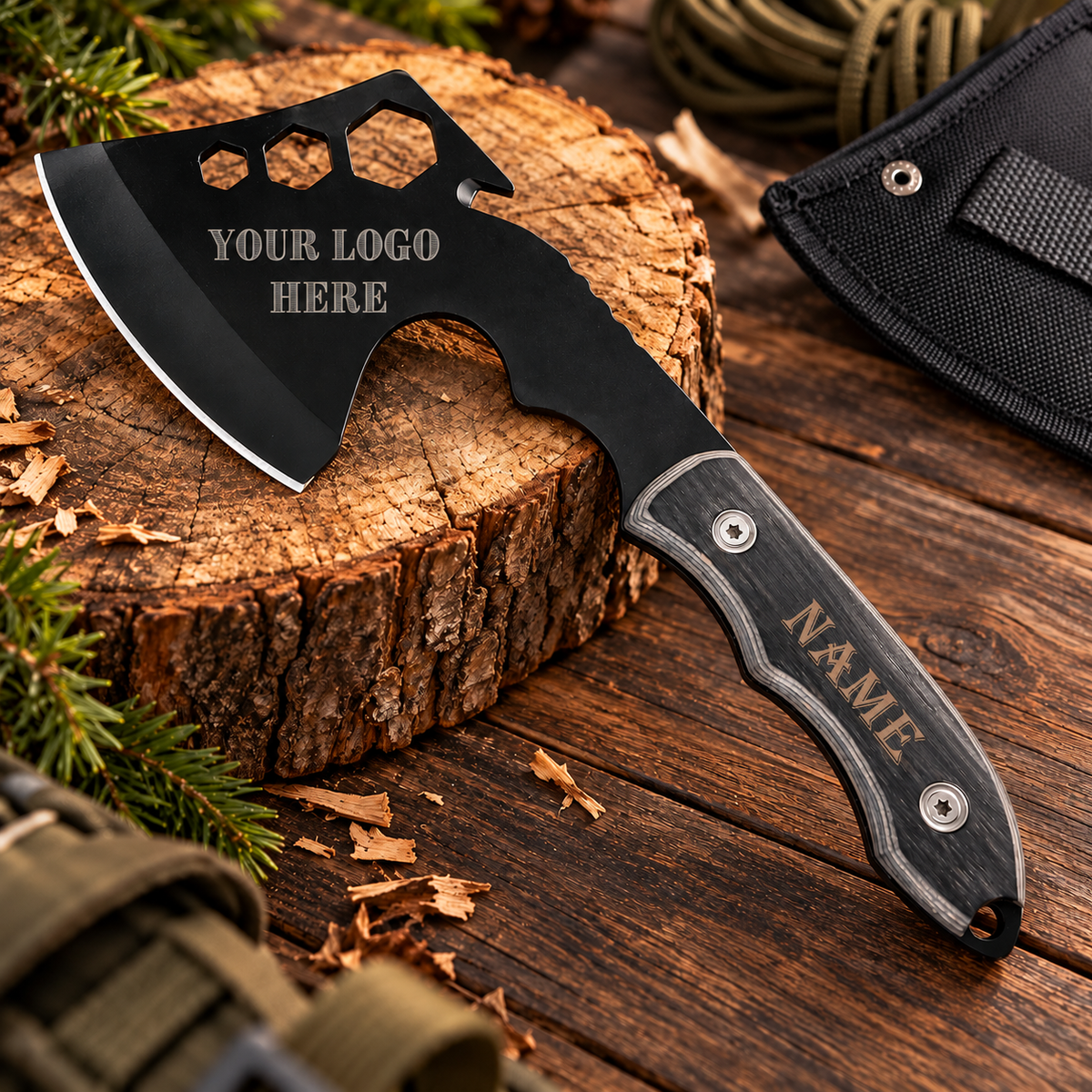 Custom Logo Axe with Company Branding