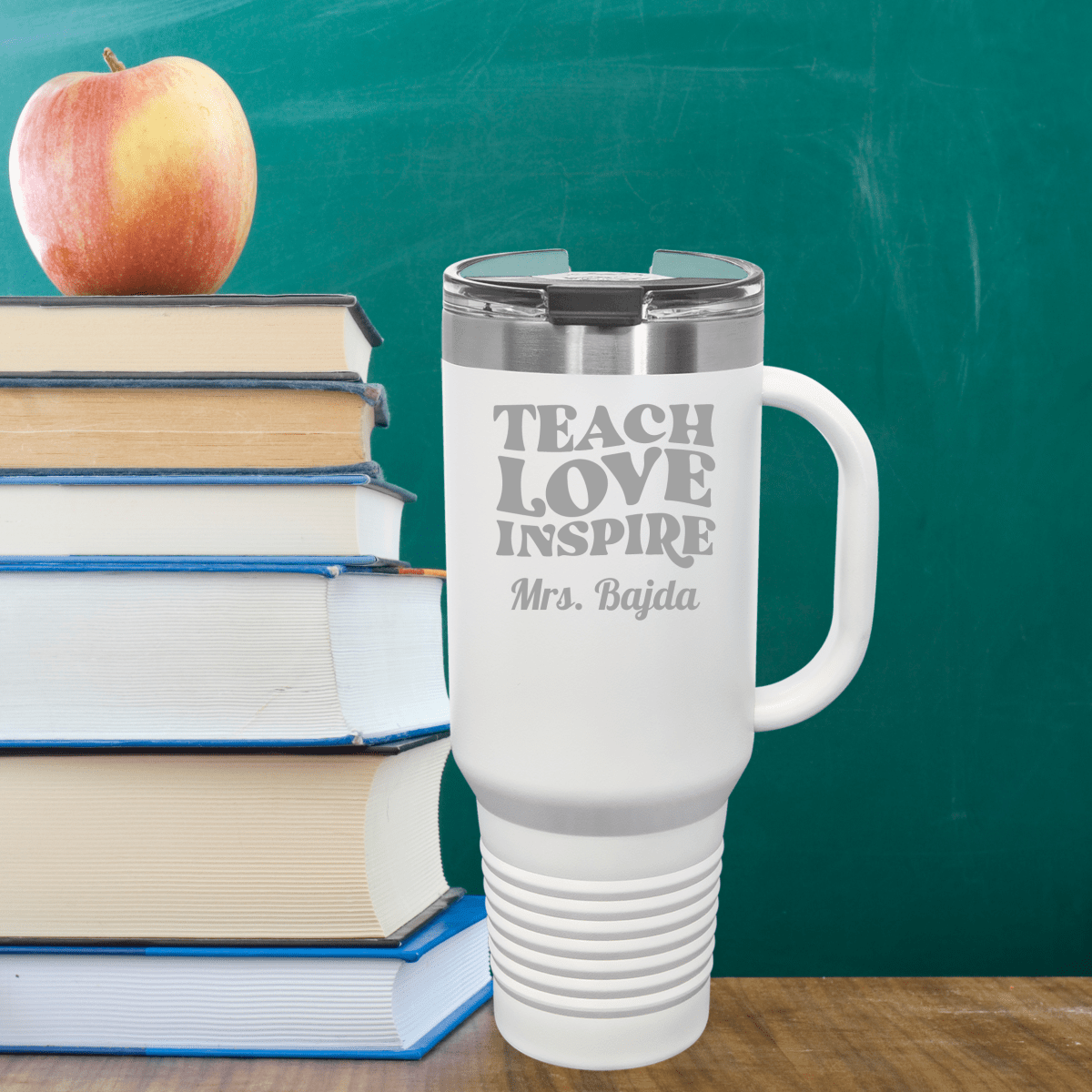 Unique Personalized Teachers Appreciation Tumbler Customized Tumblers Gifts for Men by Groovy Guy