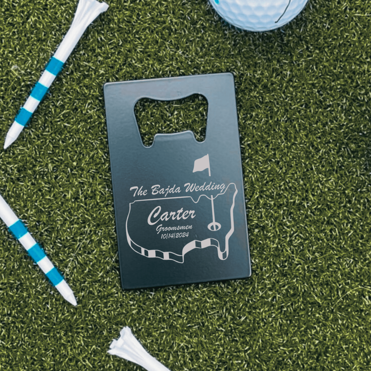 Unique Personalized Par 3 Gift Set Customized Groomsmen Proposal Gifts for Men by Groovy Guy