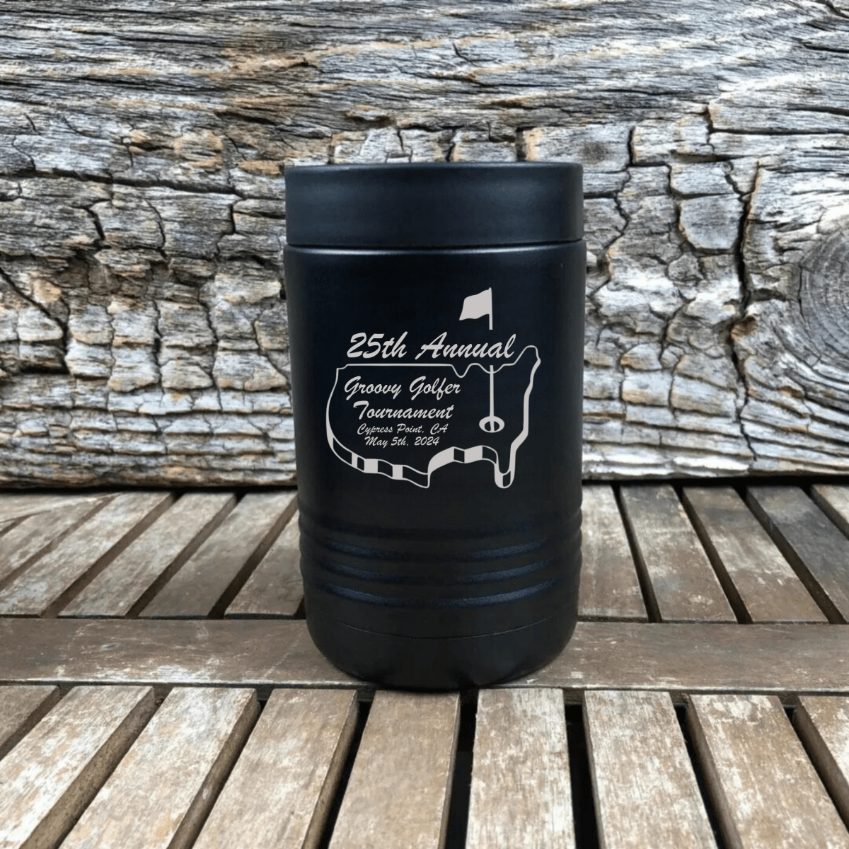Unique Personalized Golf Outing Koozie Customized Golf Outing Gifts for Men by Groovy Guy