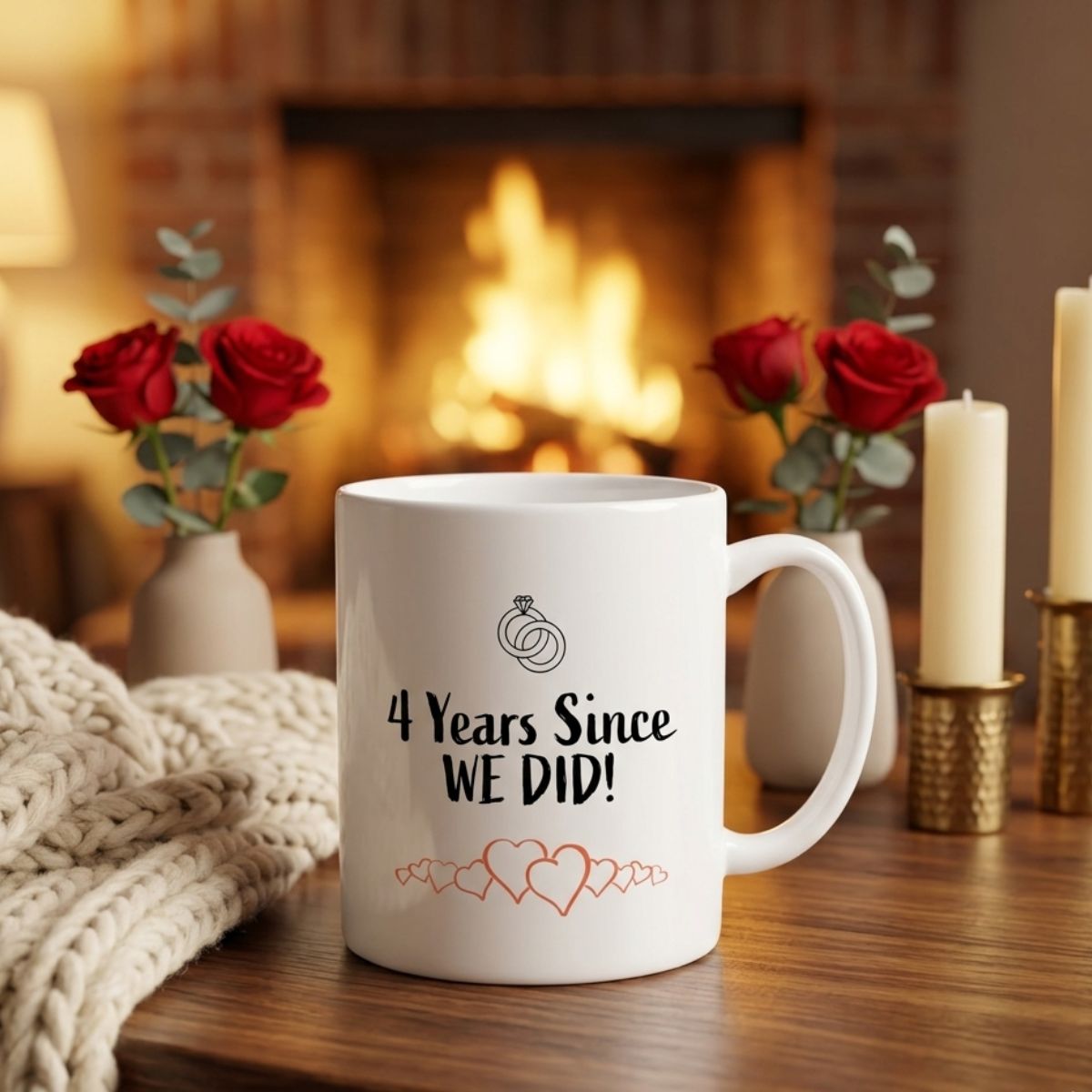 custom anniversary coffee mug