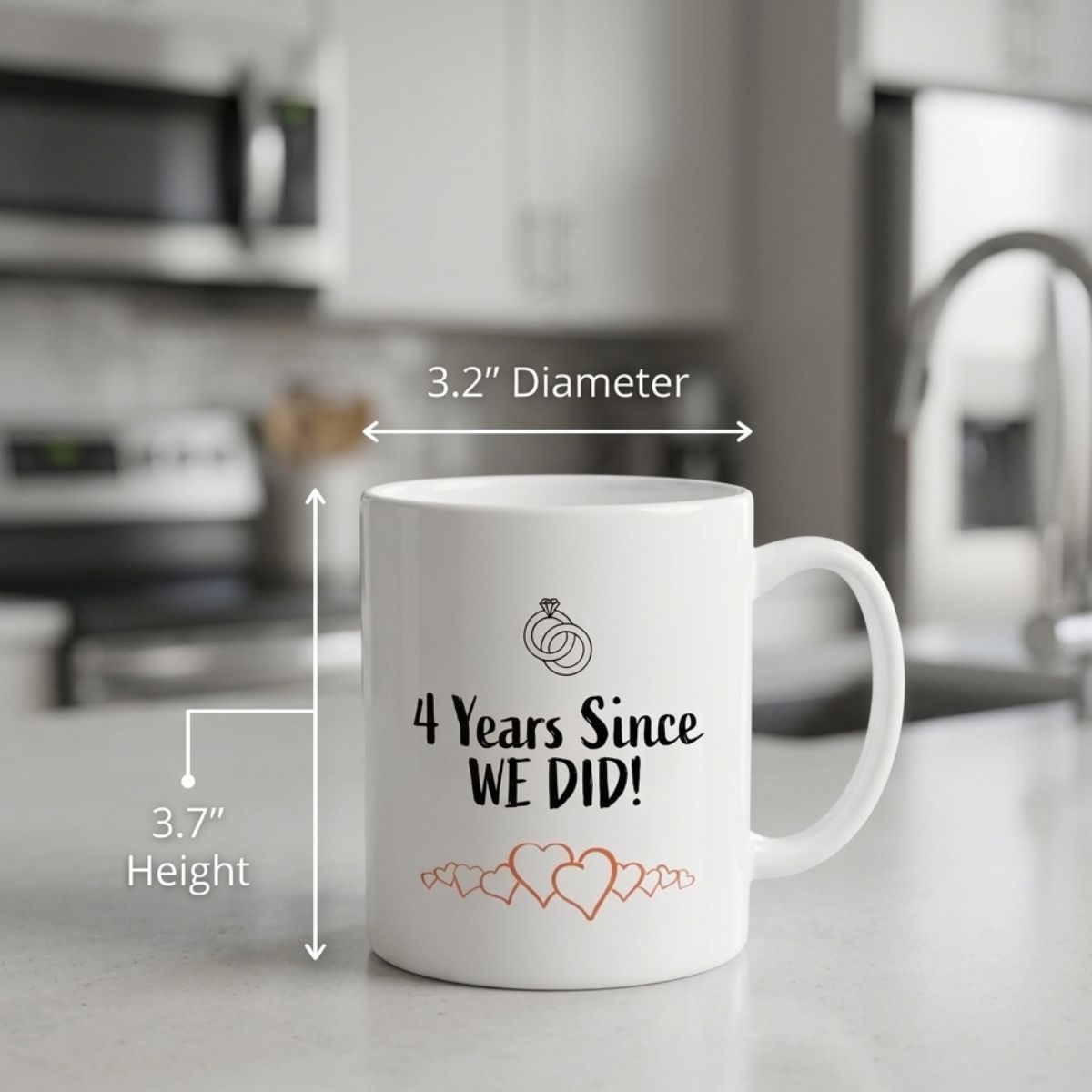 custom anniversary coffee mug