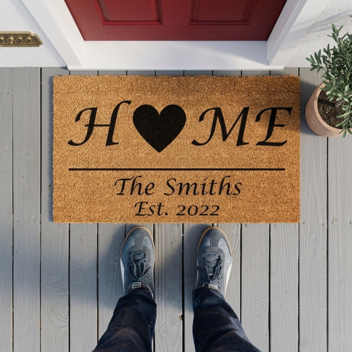 Personalized Door Mat