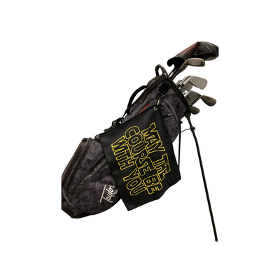 May The Course Be With You Golf Towel