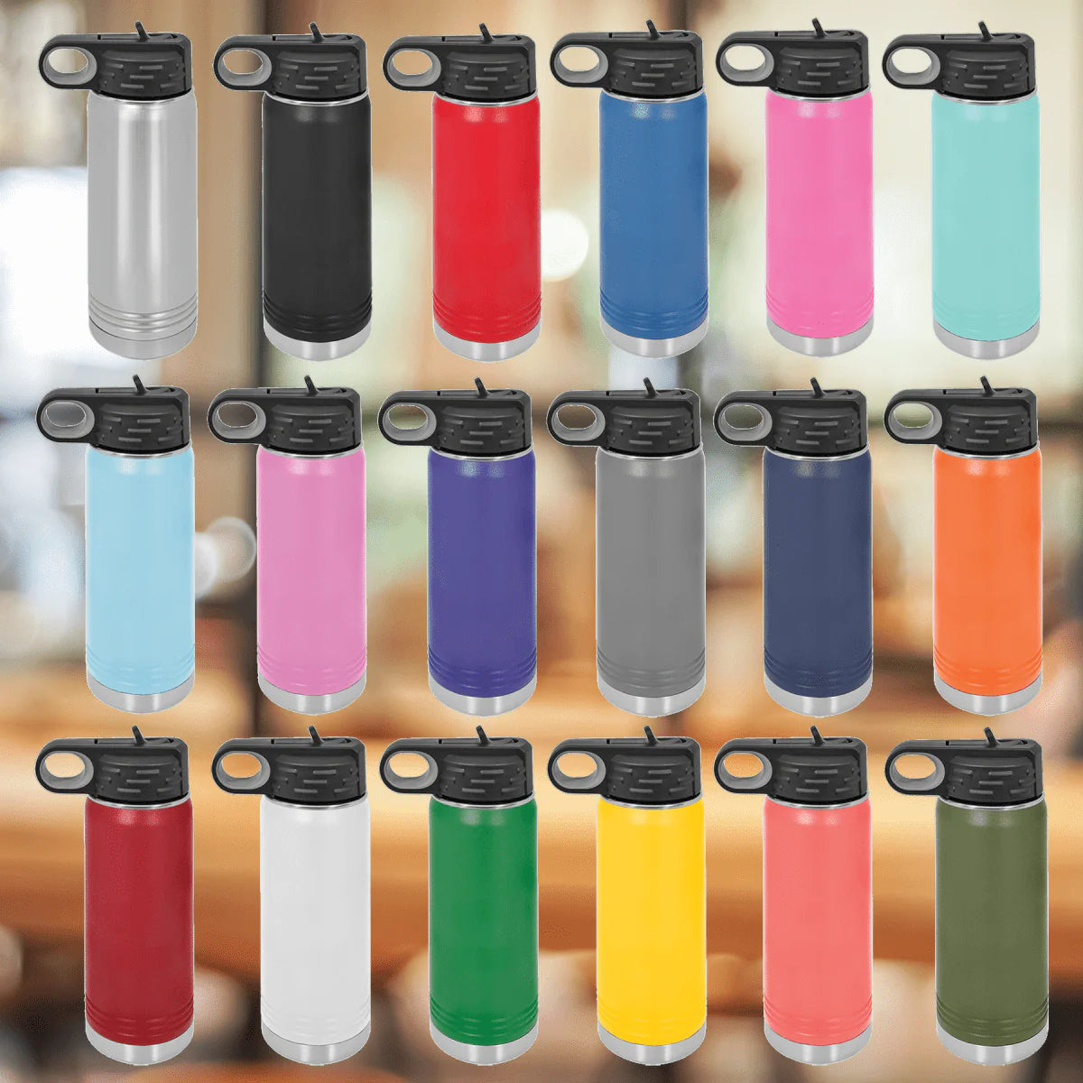 Truck Driver Personalized Water Bottle