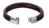 Heracles Brown Leather Bracelet