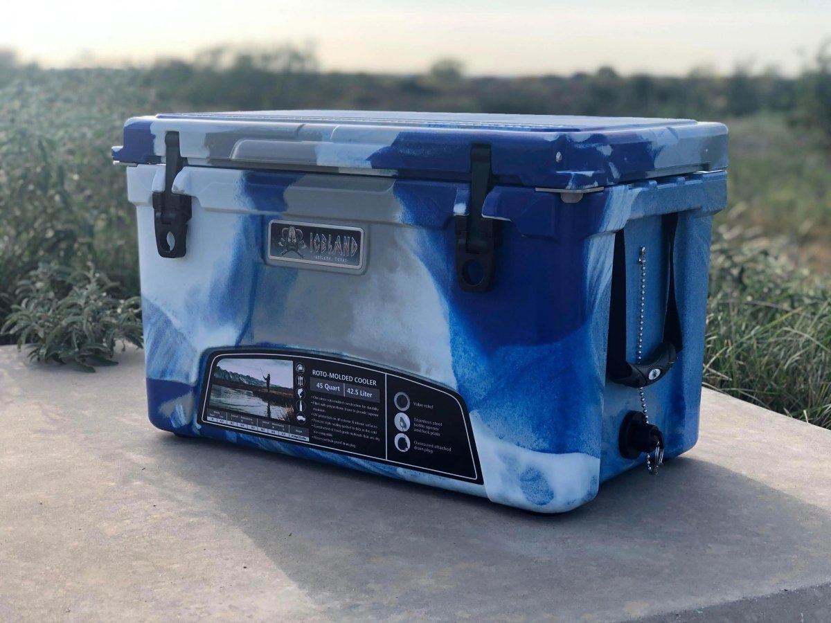 Unique Personalized Viking Series 45 QT Cooler Customized Coolers Gifts for Men by Groovy Guy