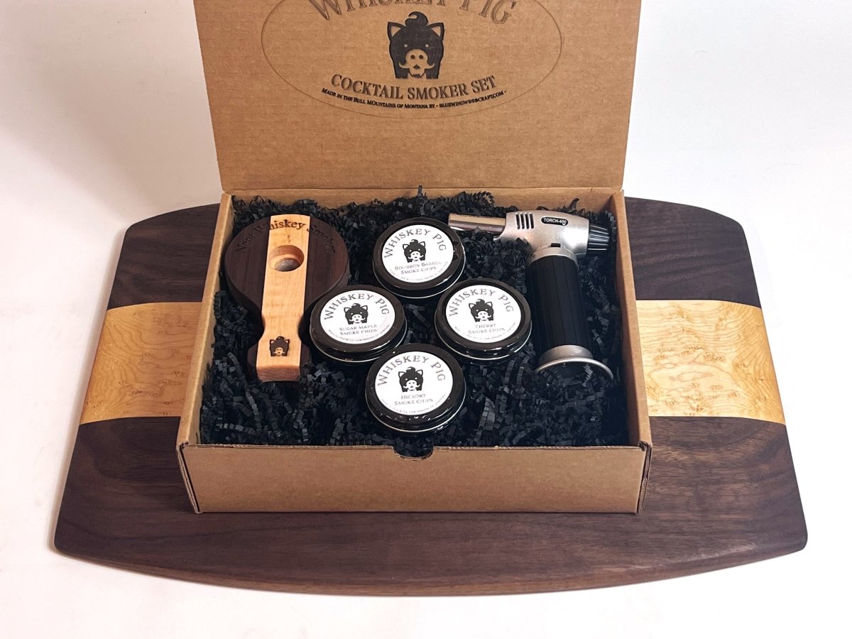 Unique Personalized Whiskey and Cocktail Smoker Kit Customized barware Gifts for Men by Groovy Guy