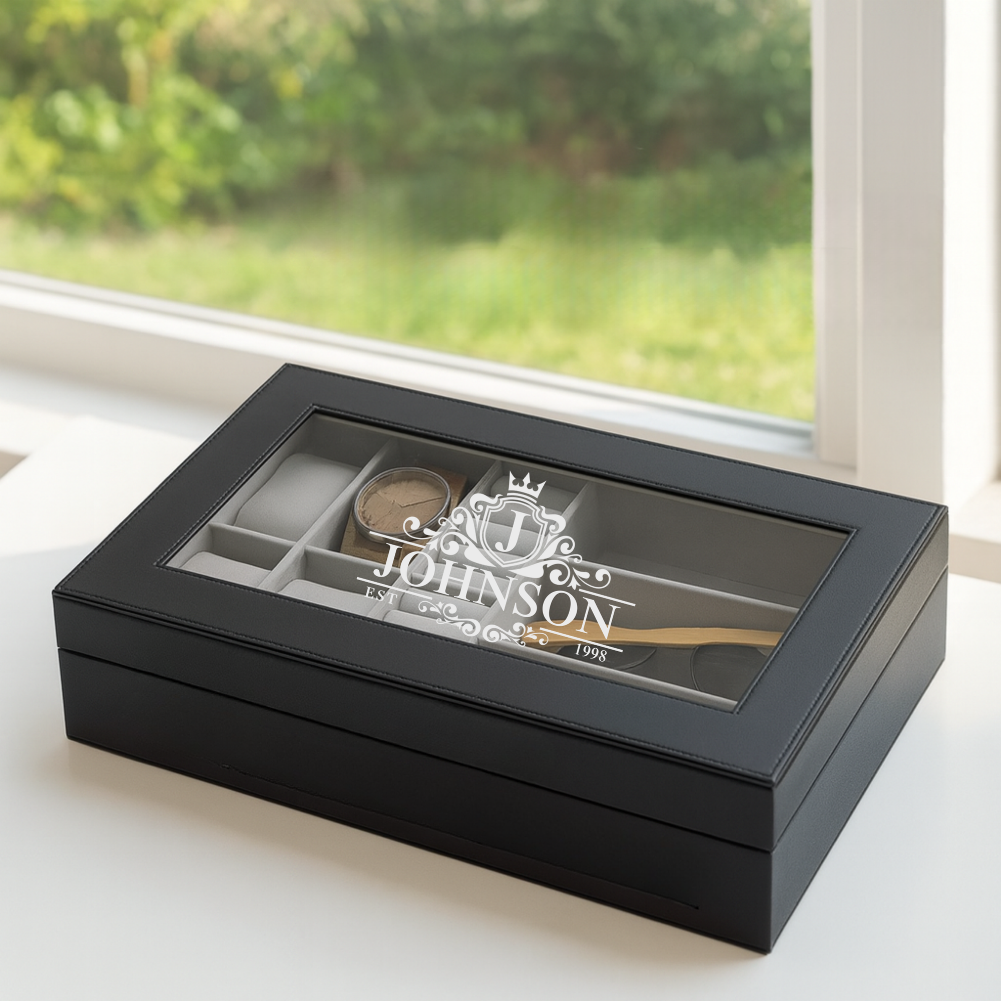 Sophisticated Men's Jewelry Box