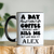 Black Funny Coffee Mug With Why Risk Losing Coffee Design