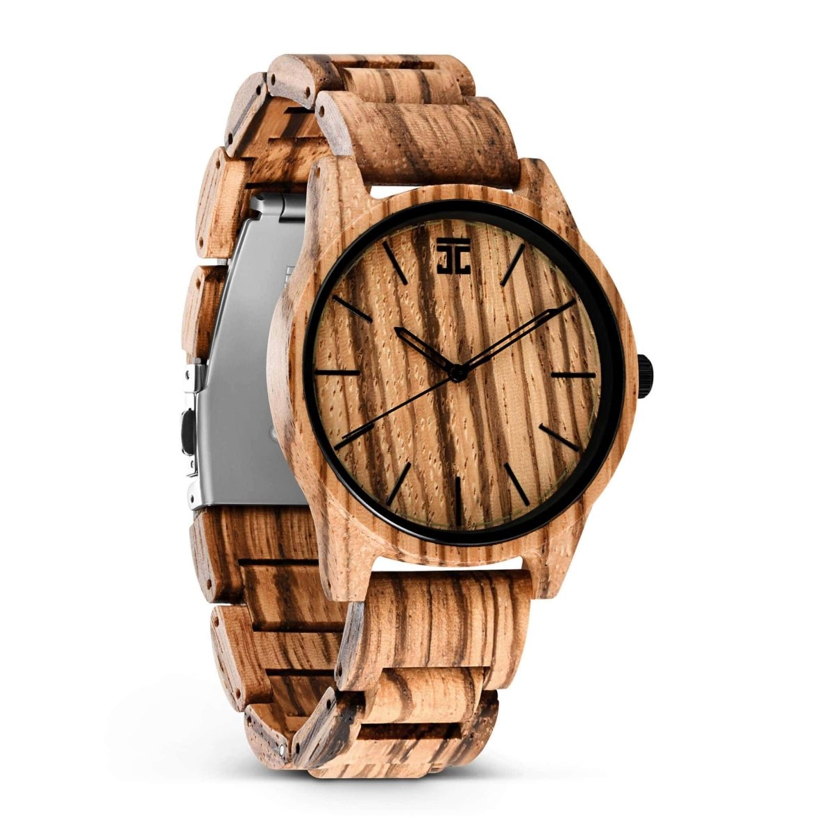 Unique Personalized Zebby | Zebrawood Watch Customized Wooden Watch Gifts for Men by Groovy Guy