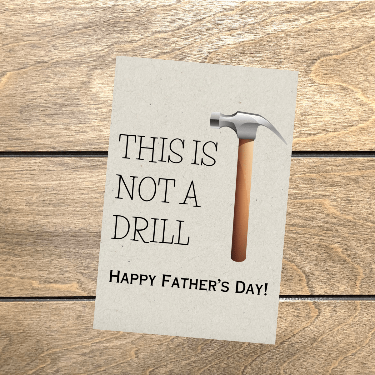 Unique Personalized Happy Father's Day Cards Customized Greeting & Note Cards Gifts for Men by Groovy Guy